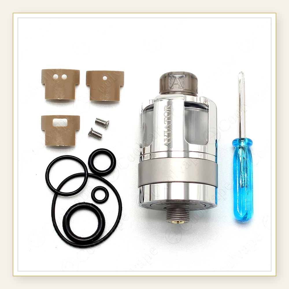 Wolfcoolvape Aviator 22mm RTA  - огляд і ціна Vaping Air