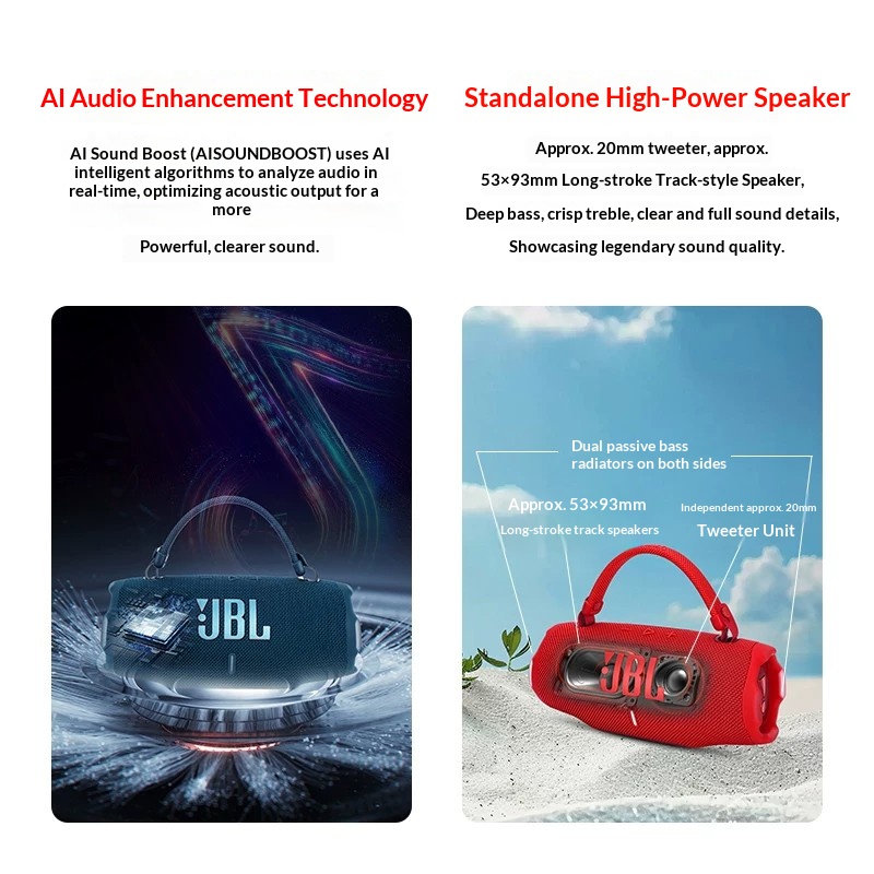 JBL CHARGE6 Portable Wireless  - огляд і ціна Anker Speaker Soundcore Boom 2